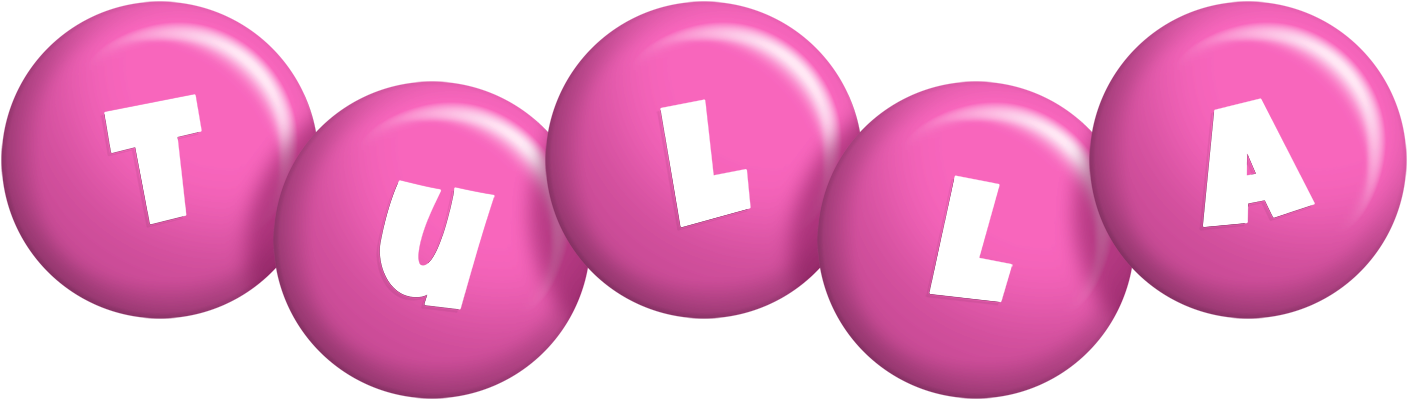 Tulla candy-pink logo