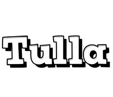 Tulla snowing logo