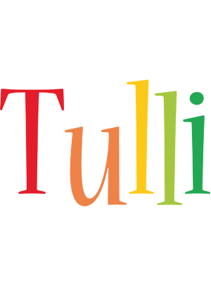 Tulli birthday logo