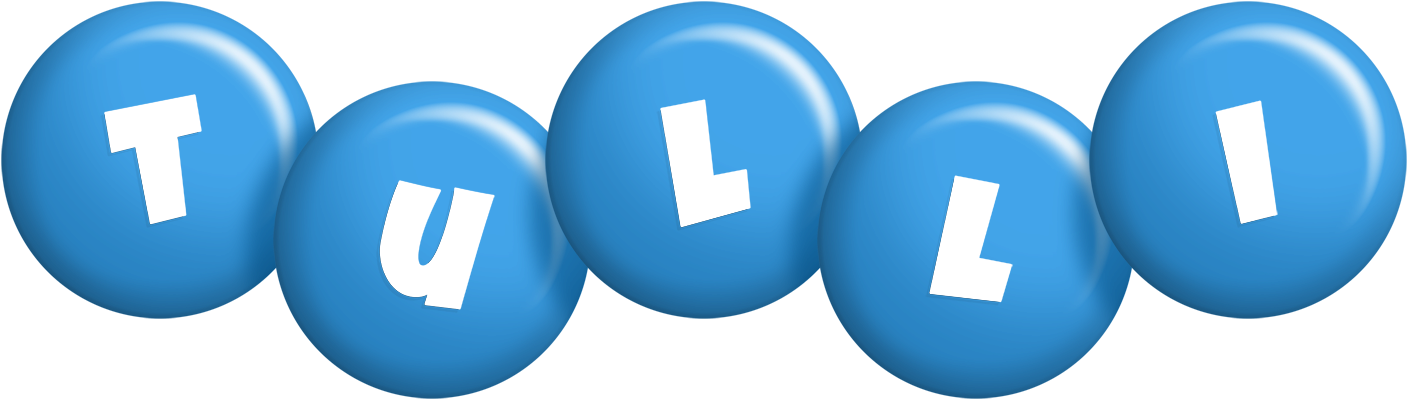 Tulli candy-blue logo