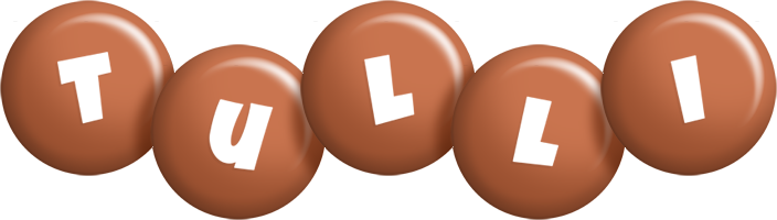 Tulli candy-brown logo