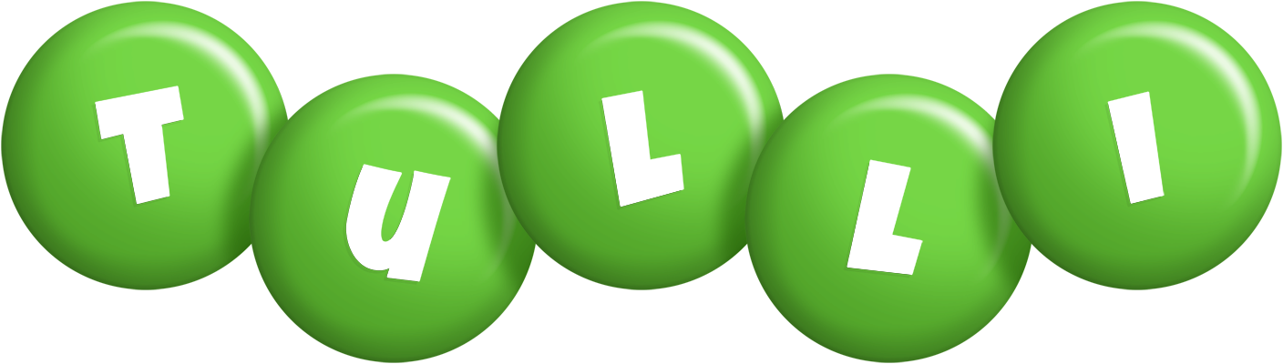 Tulli candy-green logo