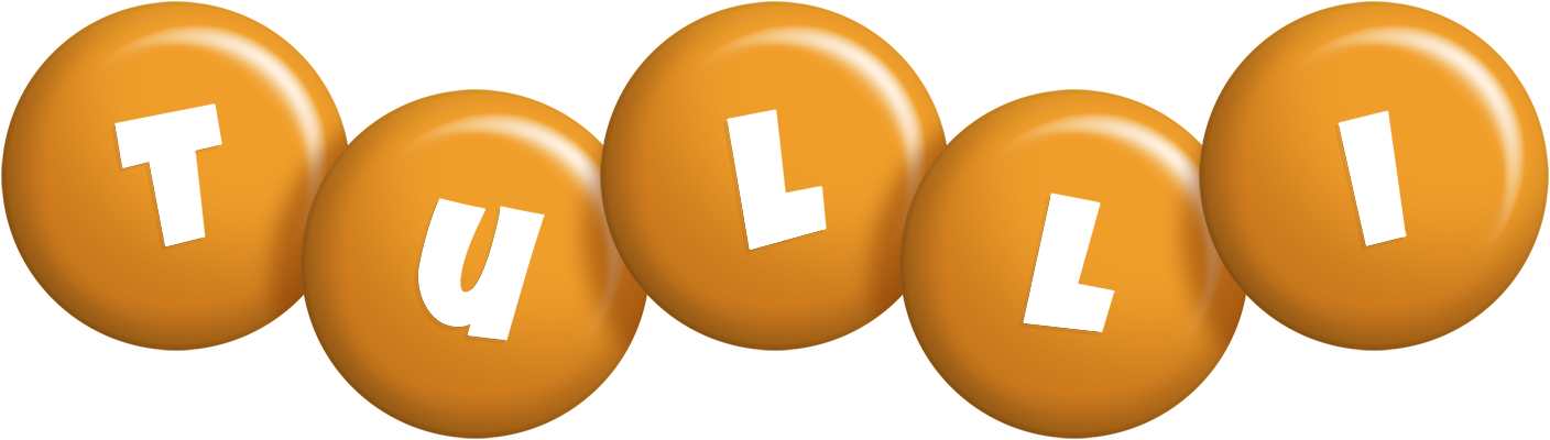 Tulli candy-orange logo