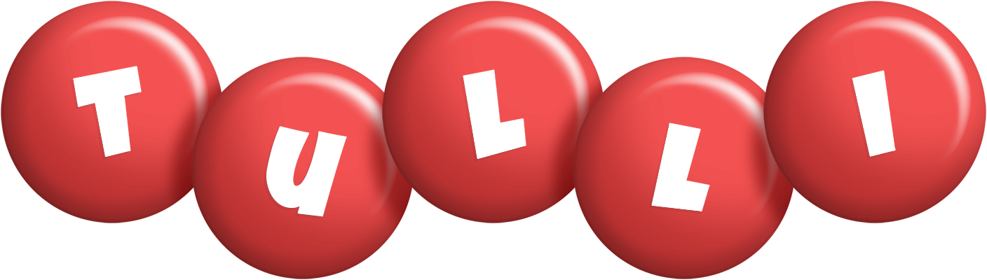 Tulli candy-red logo