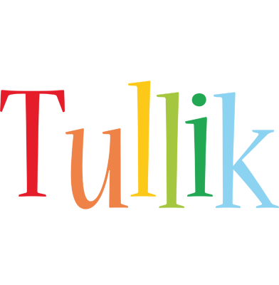 Tullik birthday logo