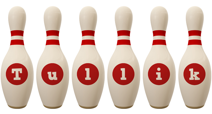 Tullik bowling-pin logo