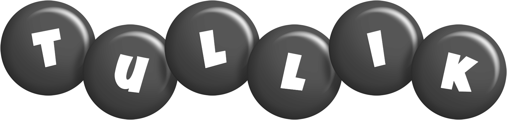 Tullik candy-black logo