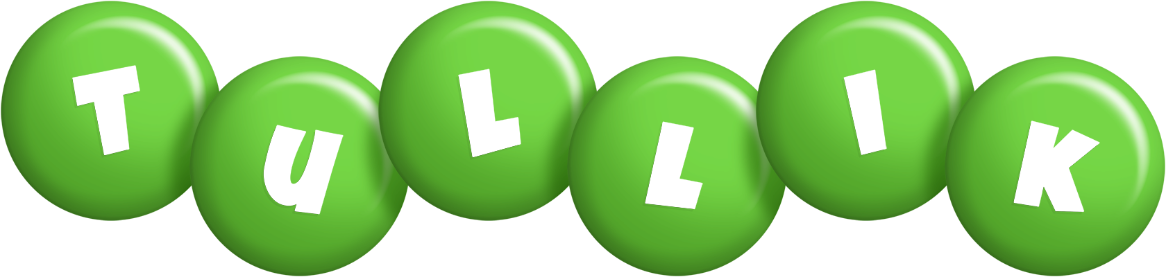 Tullik candy-green logo