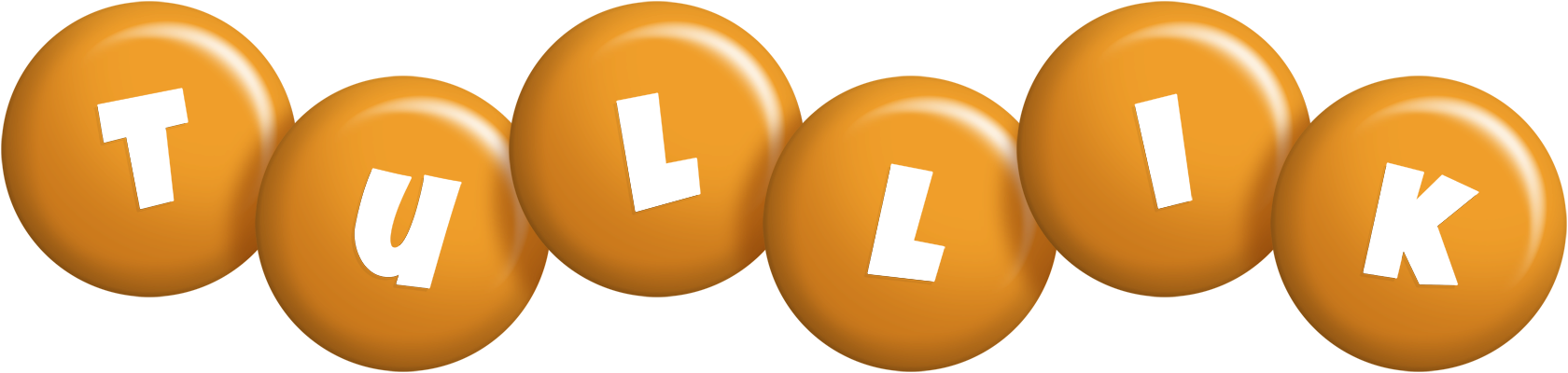 Tullik candy-orange logo