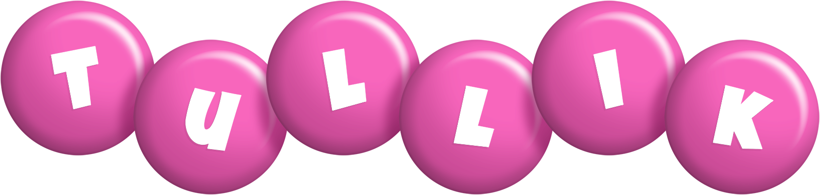 Tullik candy-pink logo