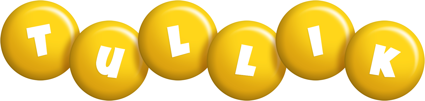 Tullik candy-yellow logo