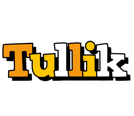 Tullik cartoon logo
