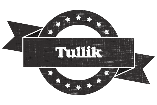 Tullik grunge logo