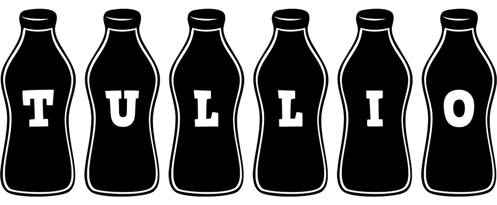 Tullio bottle logo