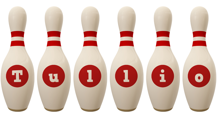 Tullio bowling-pin logo