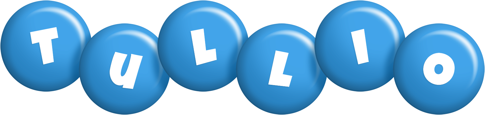 Tullio candy-blue logo