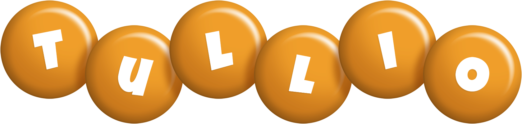 Tullio candy-orange logo