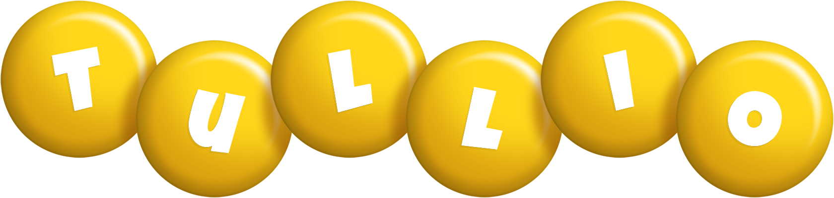Tullio candy-yellow logo
