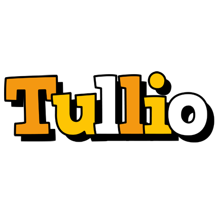 Tullio cartoon logo