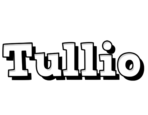 Tullio snowing logo
