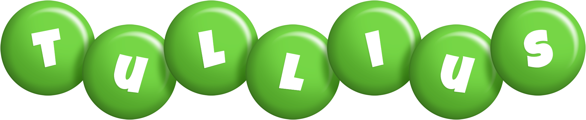 Tullius candy-green logo