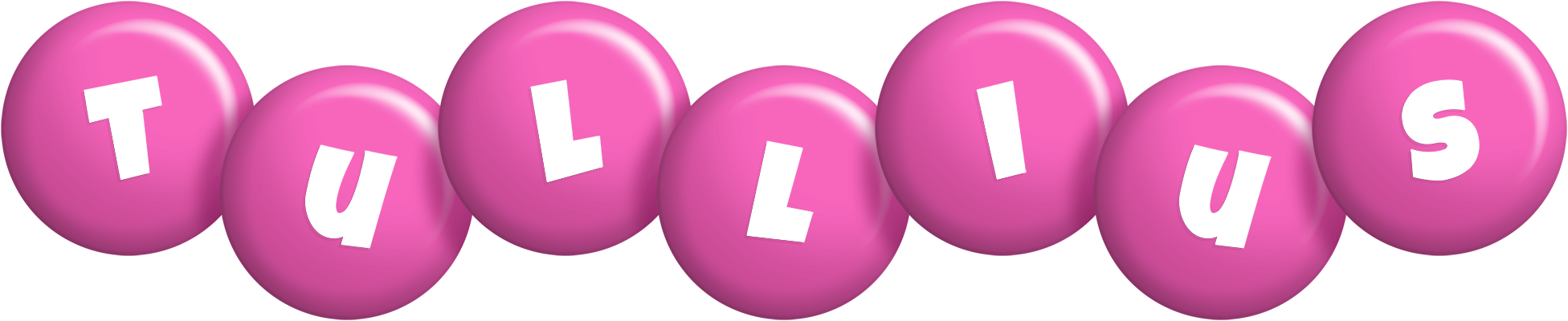 Tullius candy-pink logo