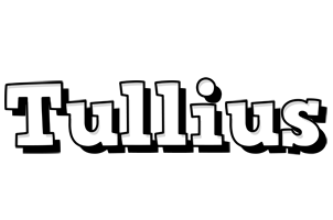 Tullius snowing logo