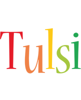 Tulsi birthday logo