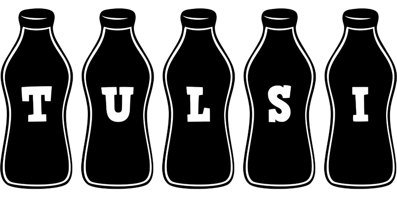 Tulsi bottle logo