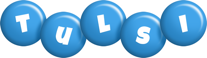 Tulsi candy-blue logo