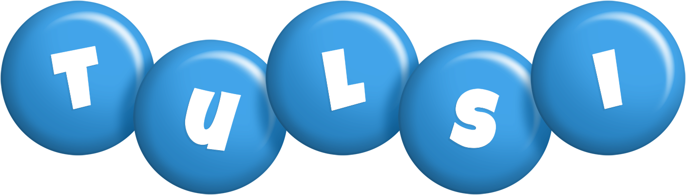 Tulsi candy-blue logo
