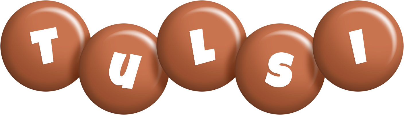 Tulsi candy-brown logo