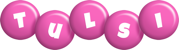 Tulsi candy-pink logo