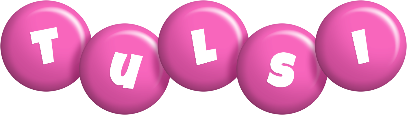 Tulsi candy-pink logo