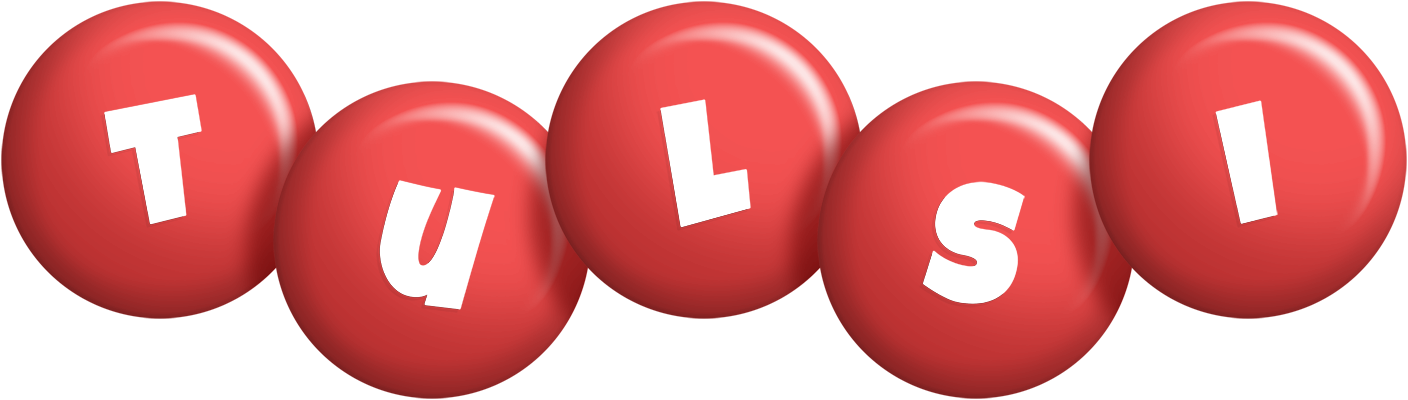 Tulsi candy-red logo