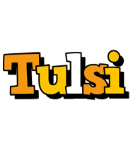 Tulsi cartoon logo
