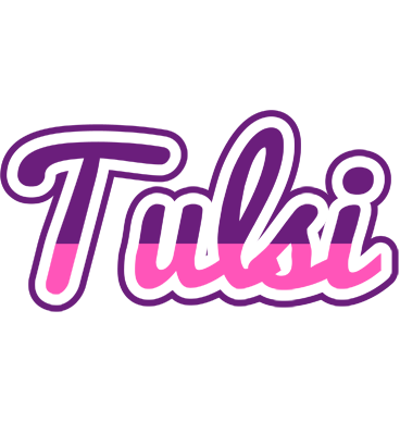 Tulsi cheerful logo