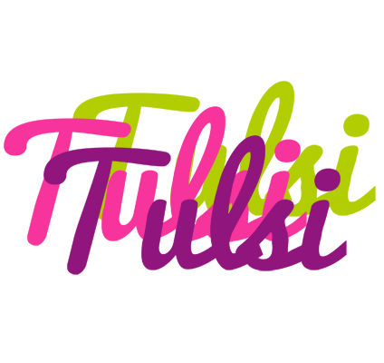 Tulsi flowers logo