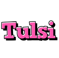 Tulsi girlish logo