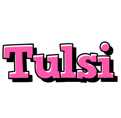 Tulsi girlish logo