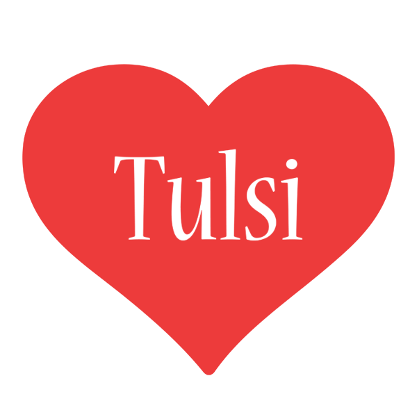 Tulsi love logo