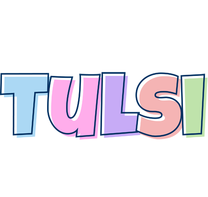 Tulsi pastel logo