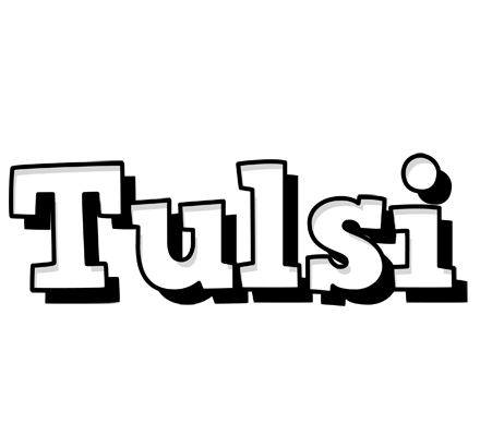 Tulsi snowing logo