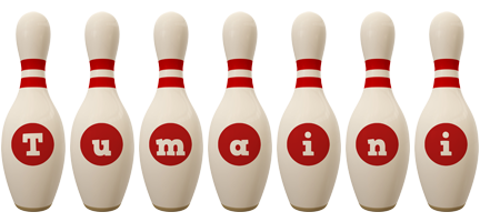 Tumaini bowling-pin logo