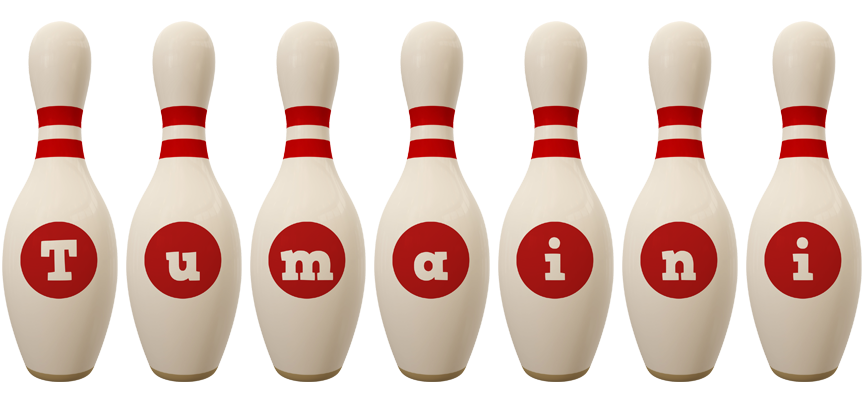 Tumaini bowling-pin logo