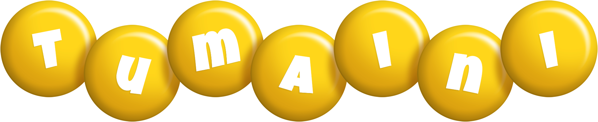 Tumaini candy-yellow logo