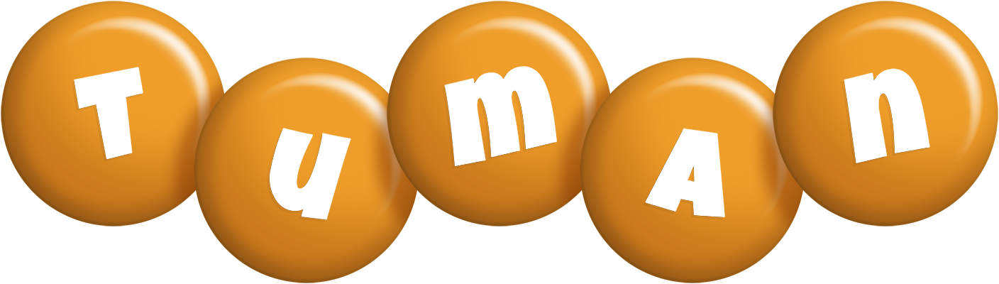 Tuman candy-orange logo