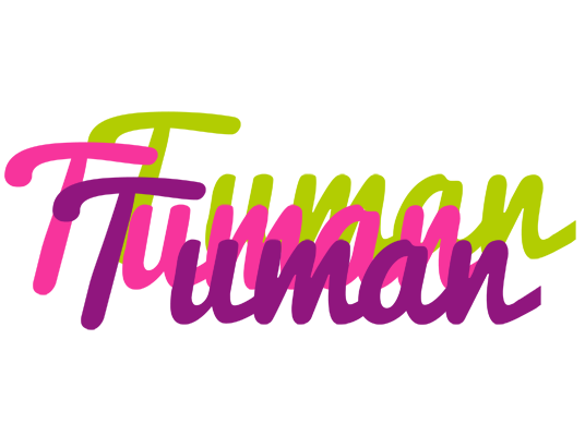 Tuman flowers logo