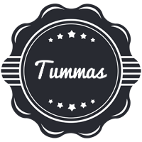 Tummas badge logo