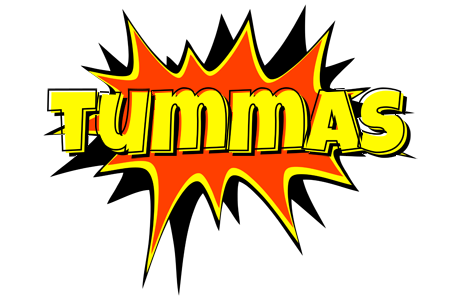 Tummas bazinga logo